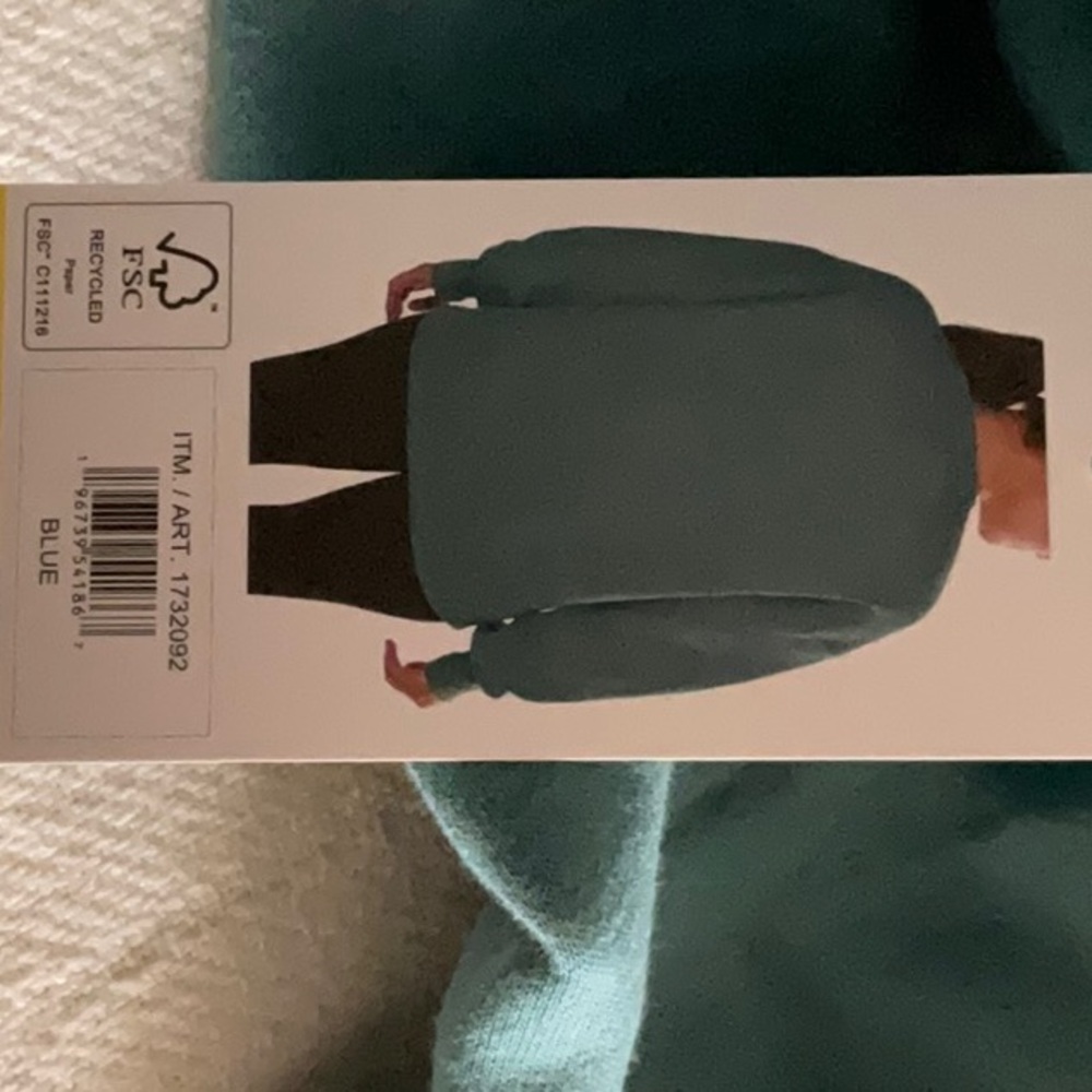 Champion Ladies' Sueded Crewneck Pullover - Picture 3 of 3